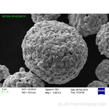 WC-10NI 5-25UM Tungstênio Carboneto Térmico Spray em pó